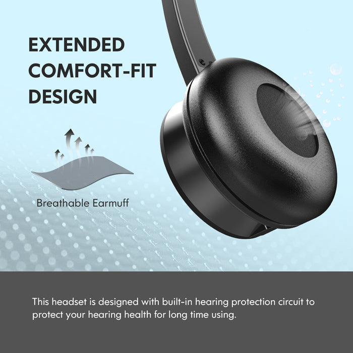 MHP-682 Wired Headphone With Noise Cancelling Microphone