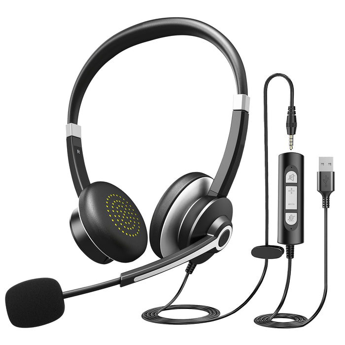 MHP-688 Office Call Center Wired Business Headset